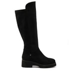 Gayle Black Long Stretch Upper Boot