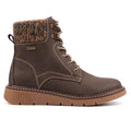 Elba Brown Waterproof Wide Fit Boot