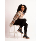 Davina Navy Waterproof Boot