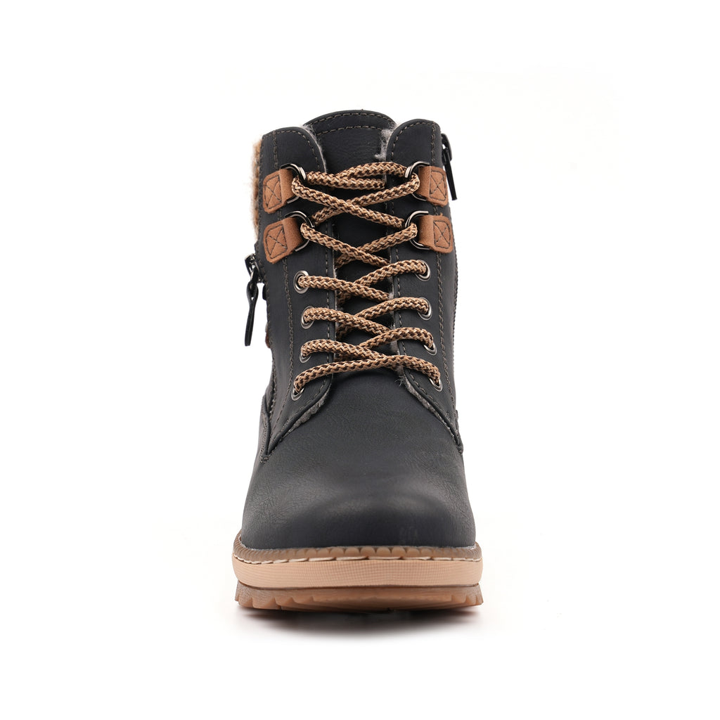 Davina Navy Waterproof Boot