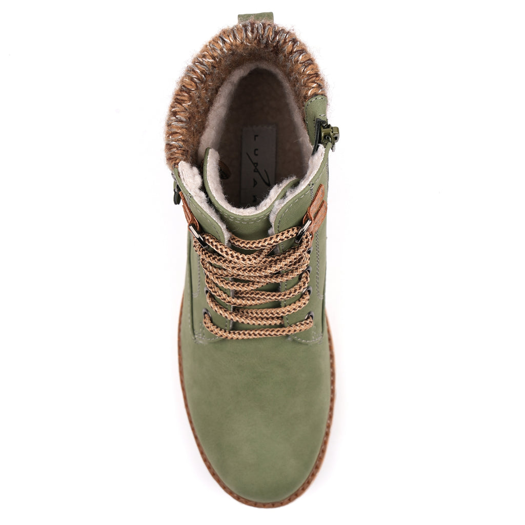 Davina Sage Green Waterproof Boot
