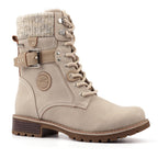 Debbie Beige Waterproof Boot