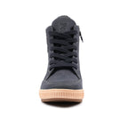 Finley Navy Waterproof Ankle Boot