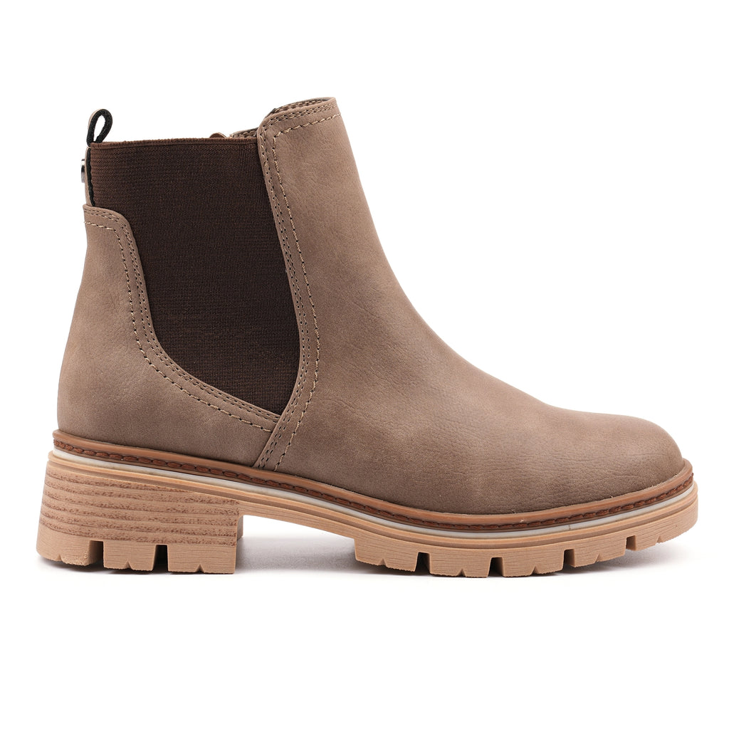 Destiny Taupe Ankle Boot