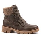 Chantelle Taupe Waterproof Ankle Boot