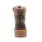 Chantelle Taupe Waterproof Ankle Boot