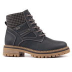 Cali Navy Waterproof Ankle Boot
