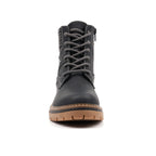 Cali Navy Waterproof Ankle Boot