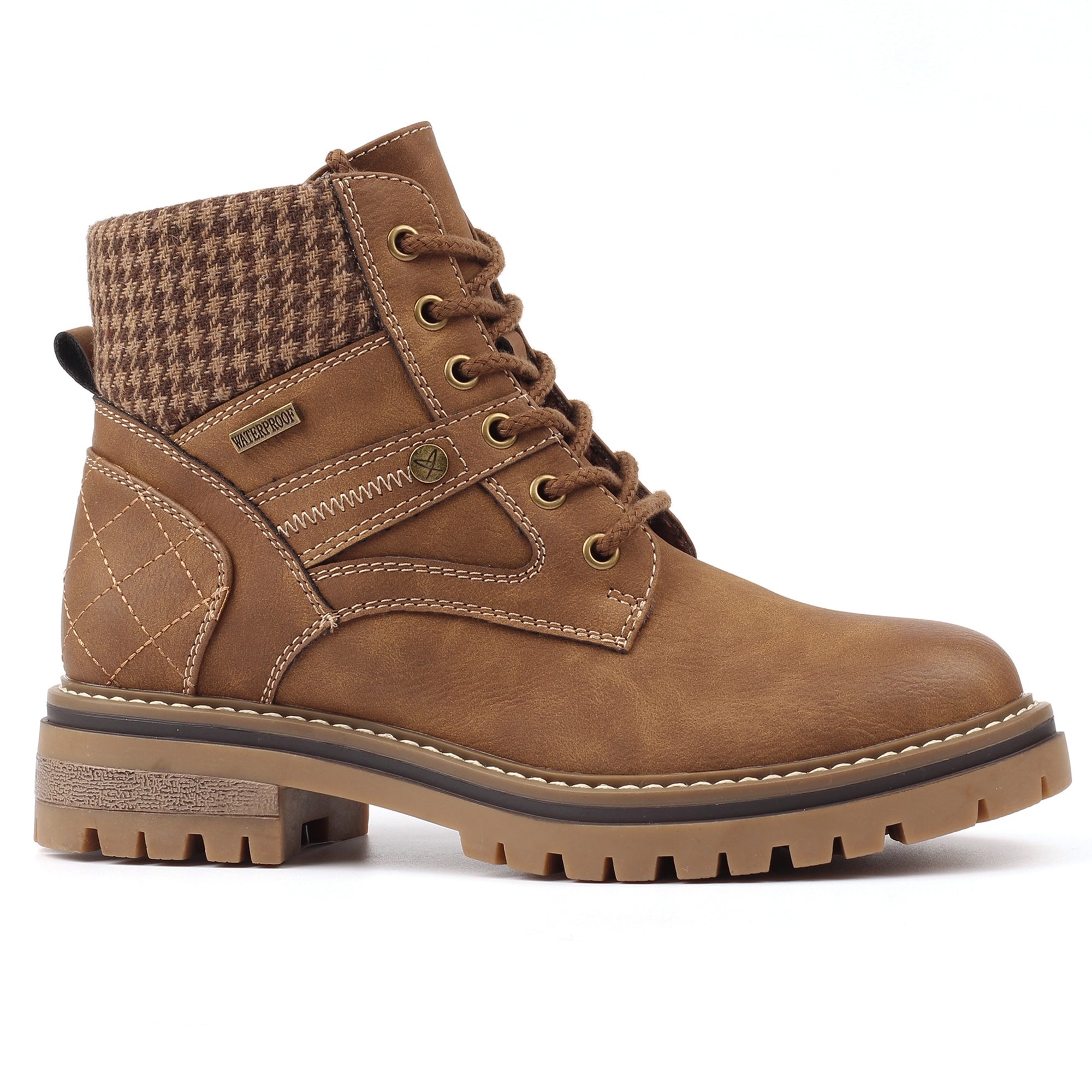 Cali Tan Waterproof Ankle Boot