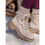 Chantelle Beige Waterproof Ankle Boot