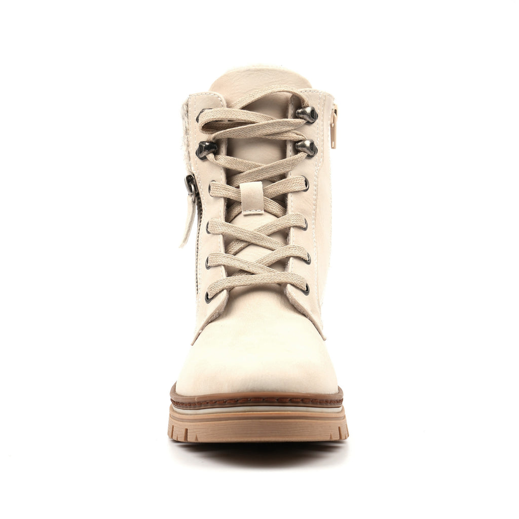 Chantelle Beige Waterproof Ankle Boot