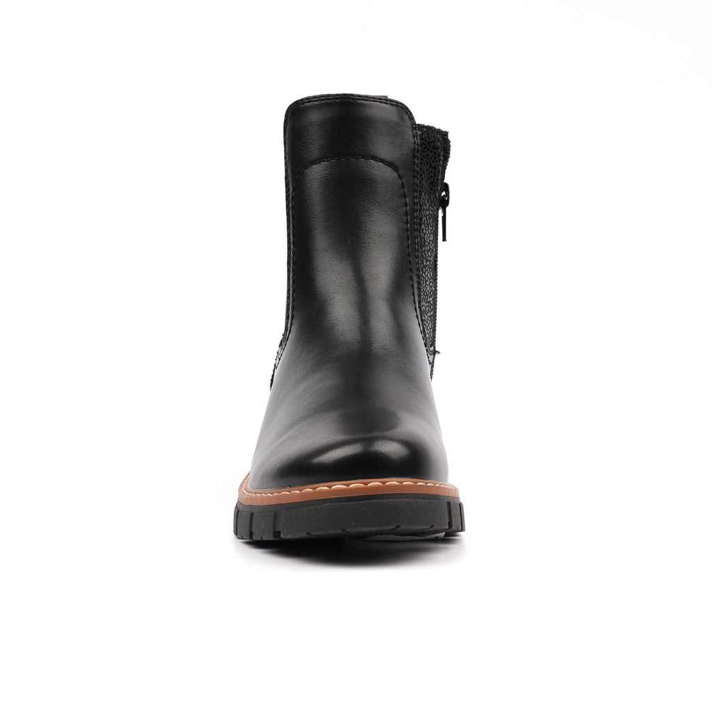 Bernadette Black Ankle Boot
