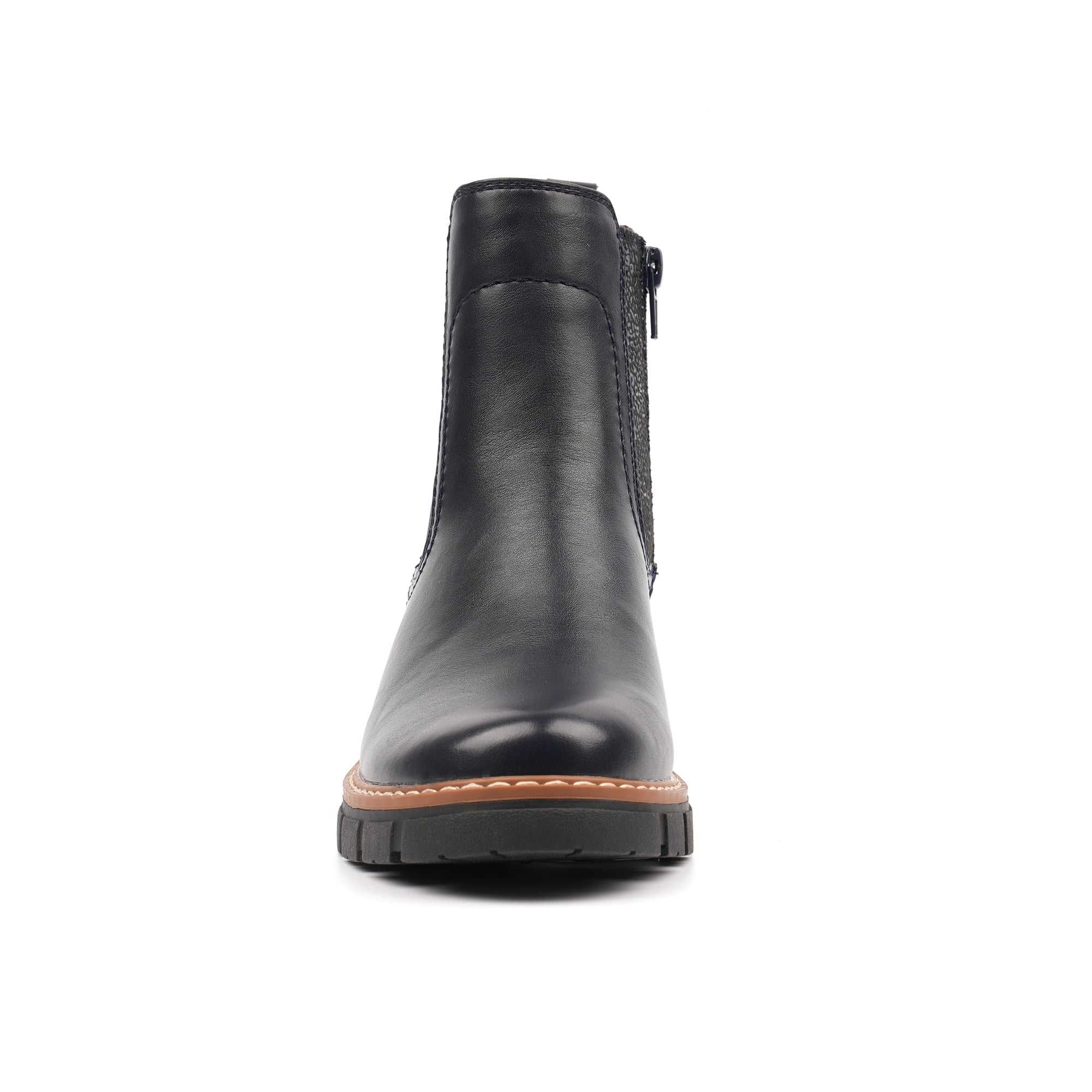 Bernadette Navy Ankle Boot