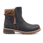 Breeze Navy Waterproof Ankle Boot