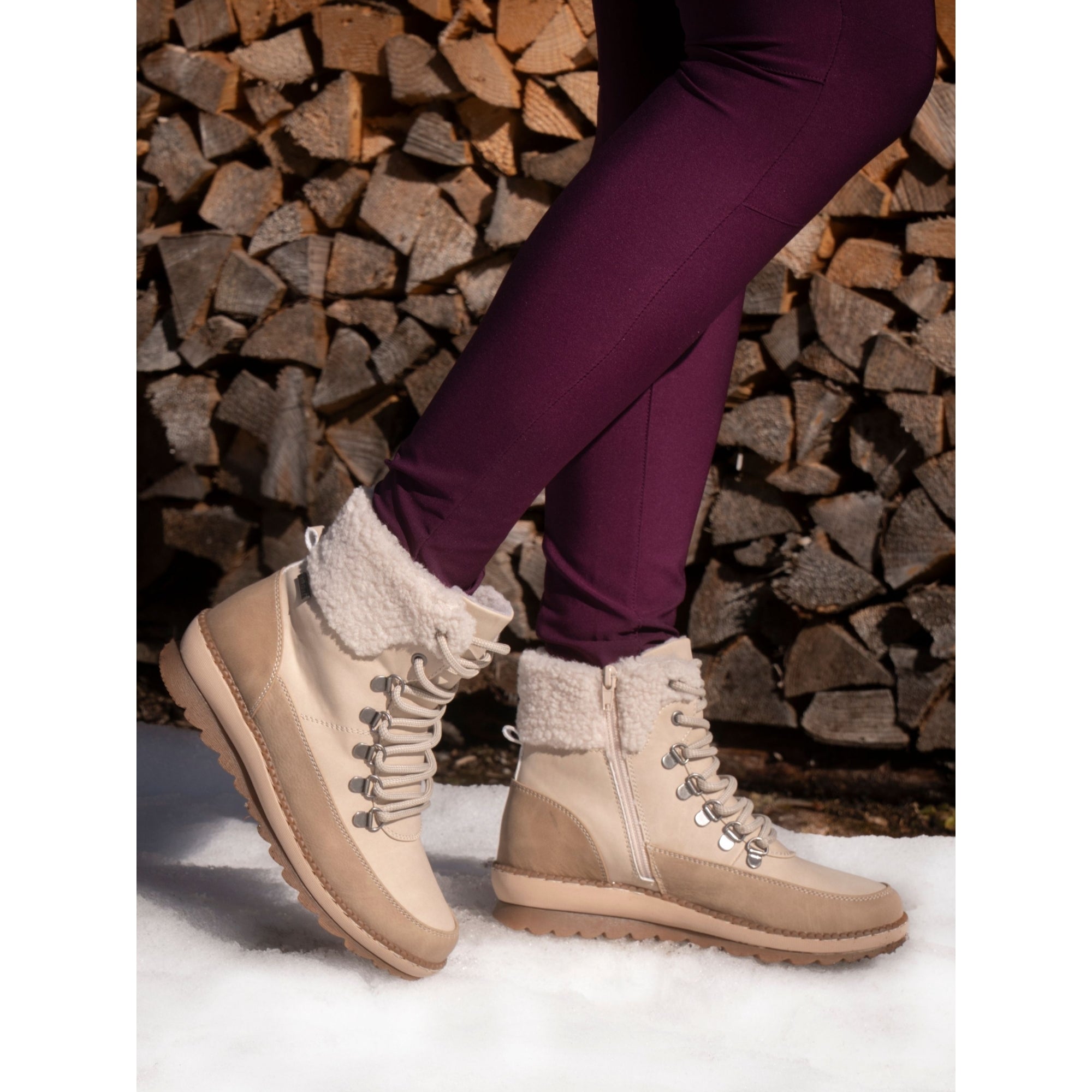 Blake Beige Waterproof Ankle Boot