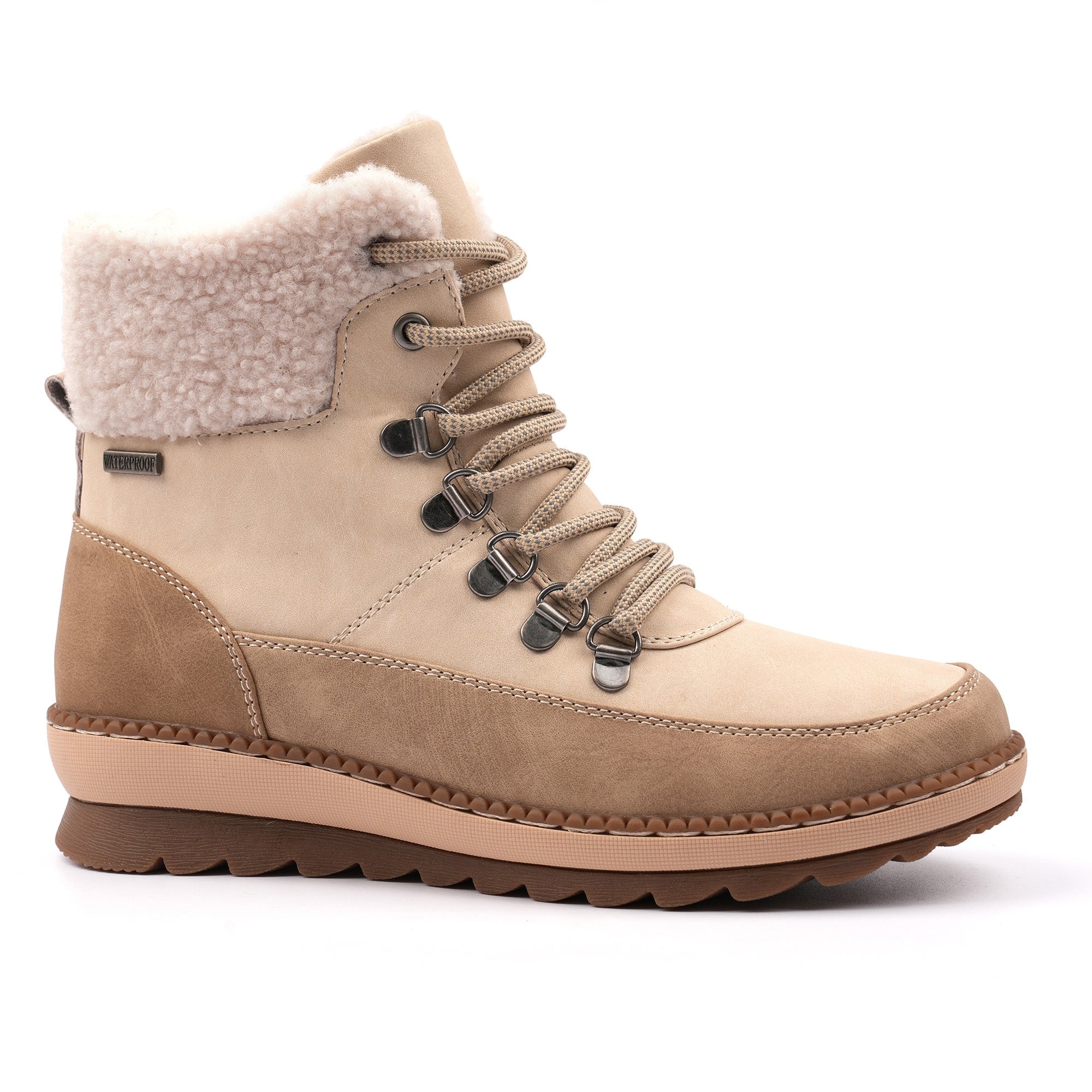 Blake Beige Waterproof Ankle Boot