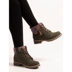 Tabasco Olive Waterproof Ankle Boot