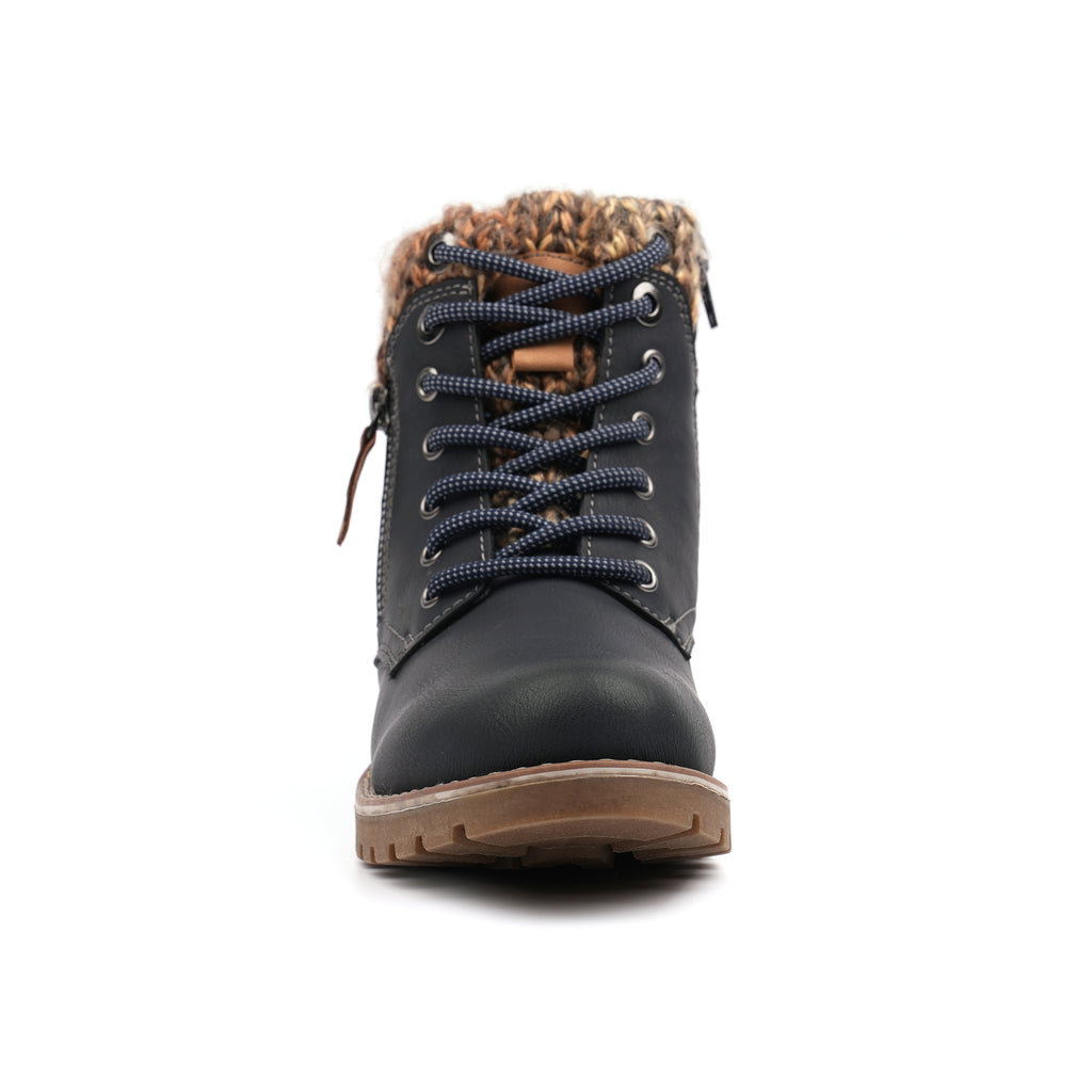 Millie Navy Waterproof Boot