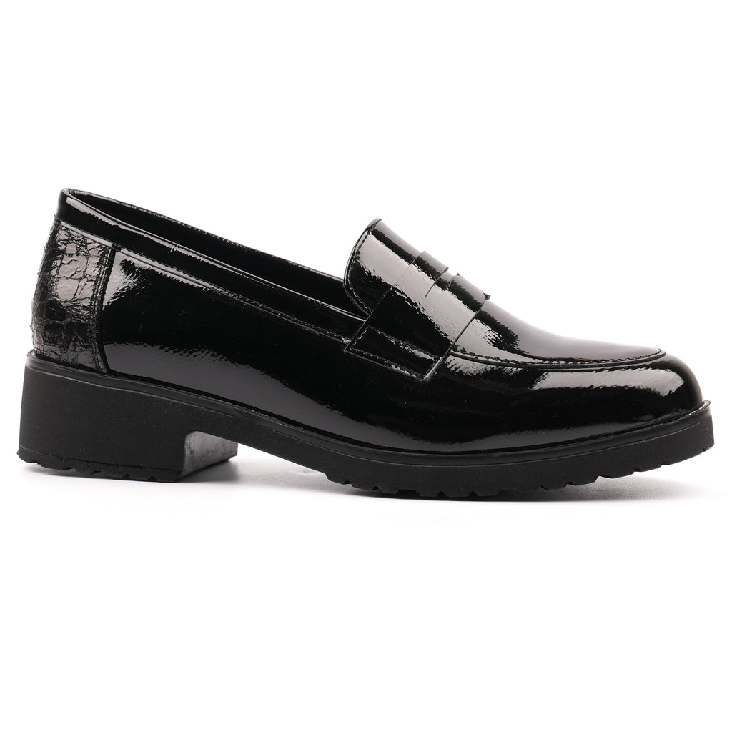 Nena Black Patent Shoe