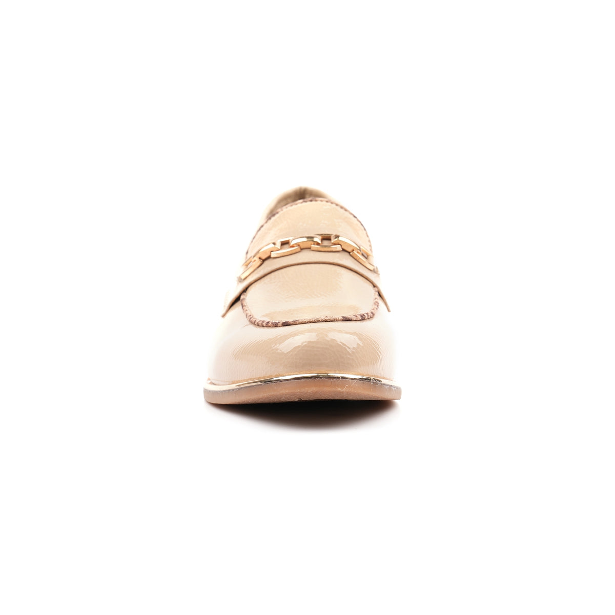 Mylee Beige Patent Shoe