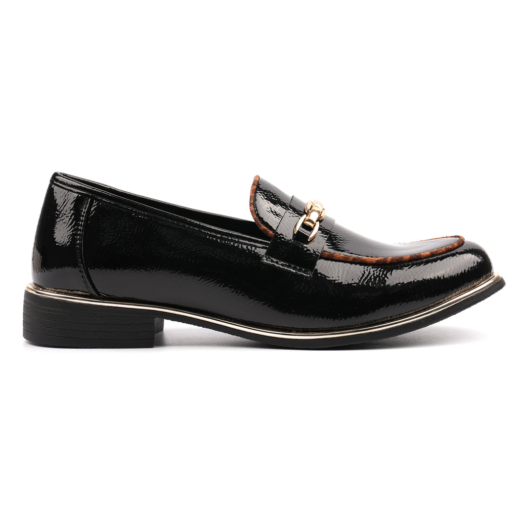 Mylee Black Patent Shoe