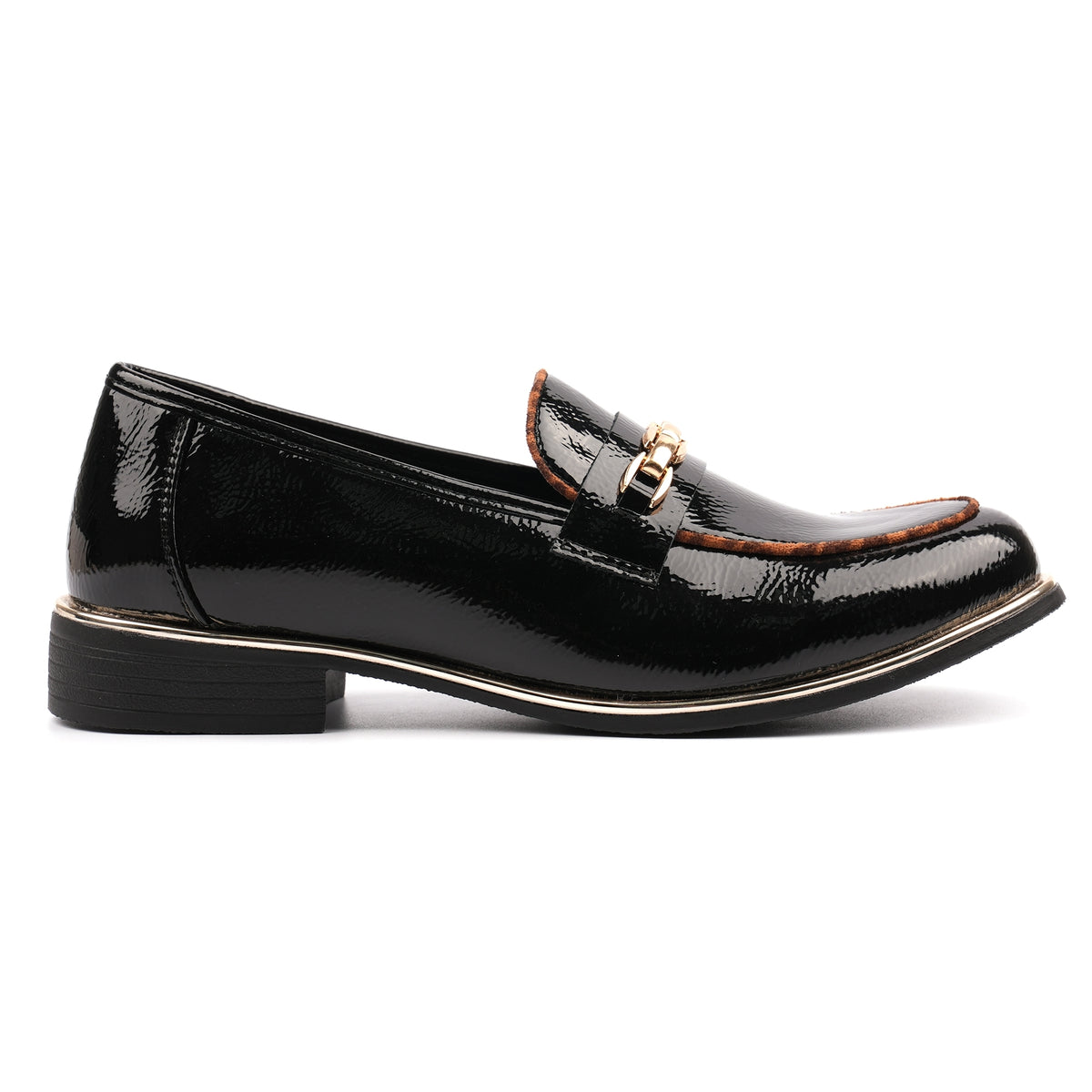 Mylee Black Patent Shoe