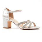 Roseanne Silver Sandal