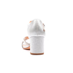 Roseanne Silver Sandal
