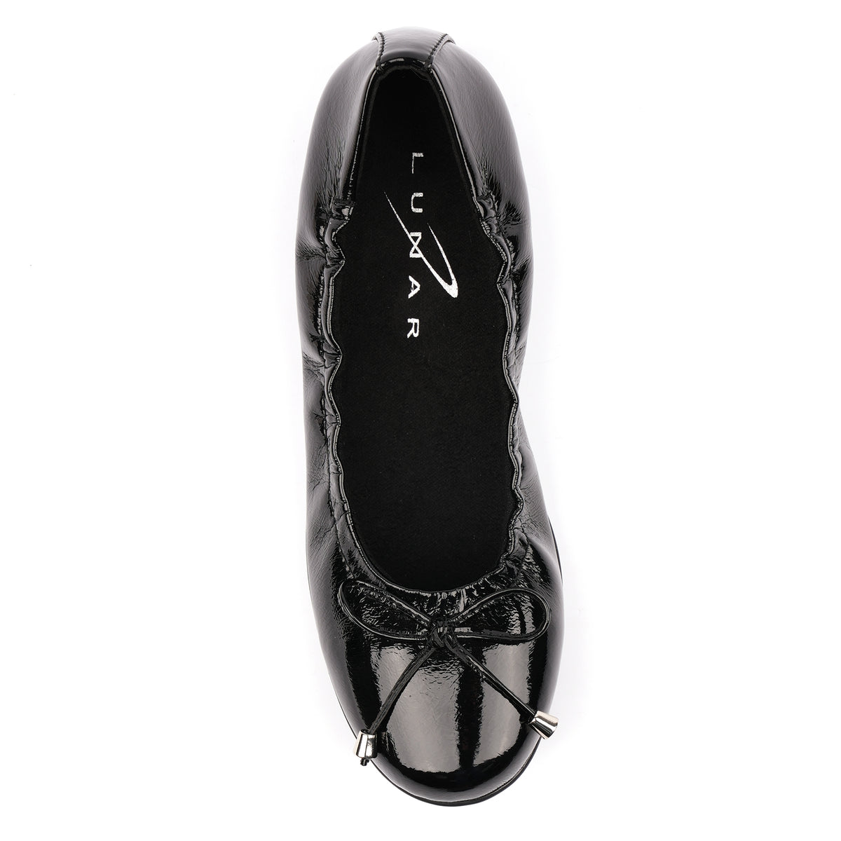 Brittney Black Patent Shoe