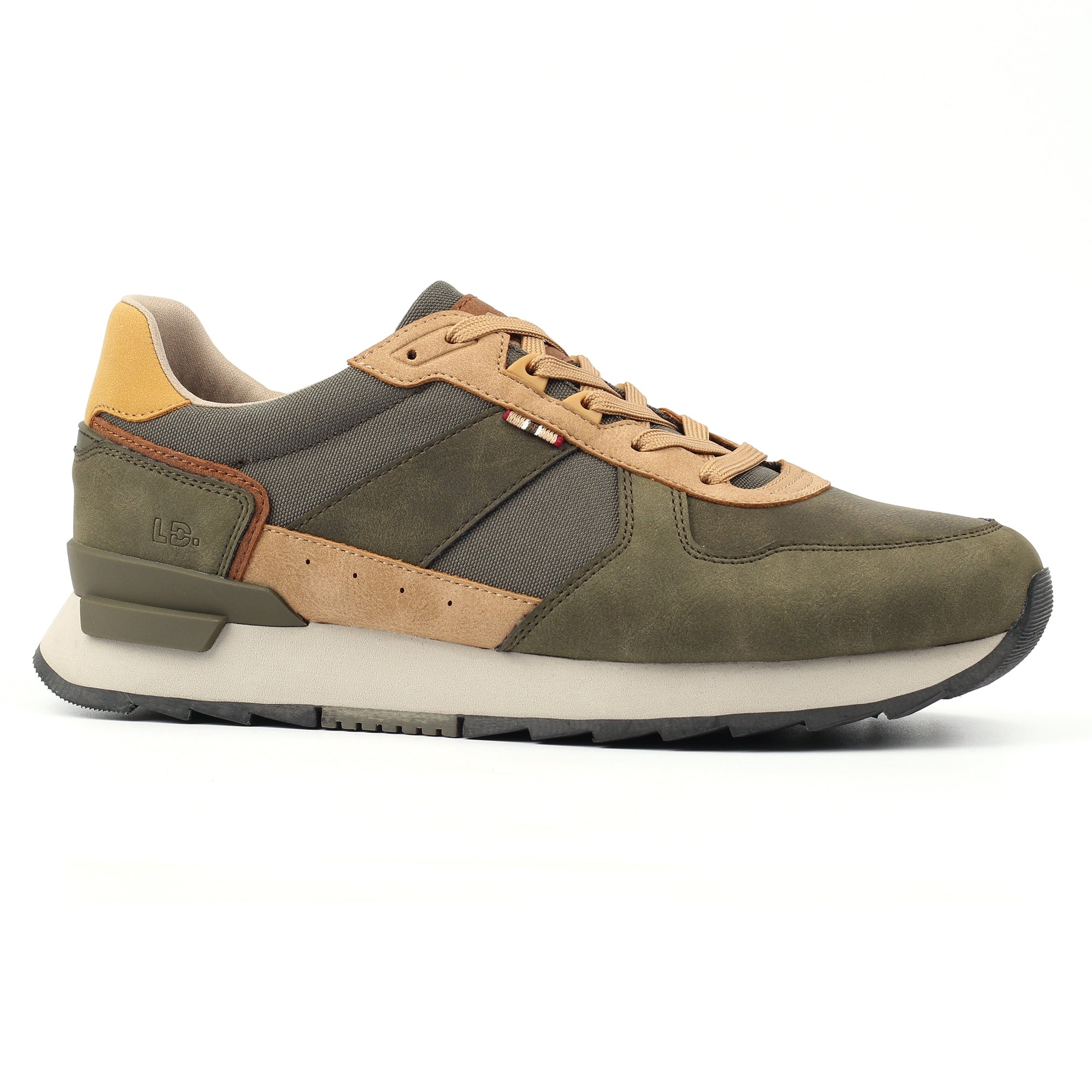 Tommy Khaki Mens Trainer
