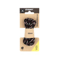 150cm Round Black/Burgundy Single Lace