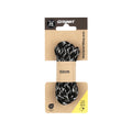 150cm Round Black/Grey Single Lace