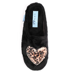 Lunar Buffy Black Mule Slipper