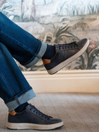 Phillip Navy Mens Trainer