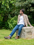 Liam Waterproof Tan Mens Boot