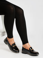 Mylee Black Patent Shoe
