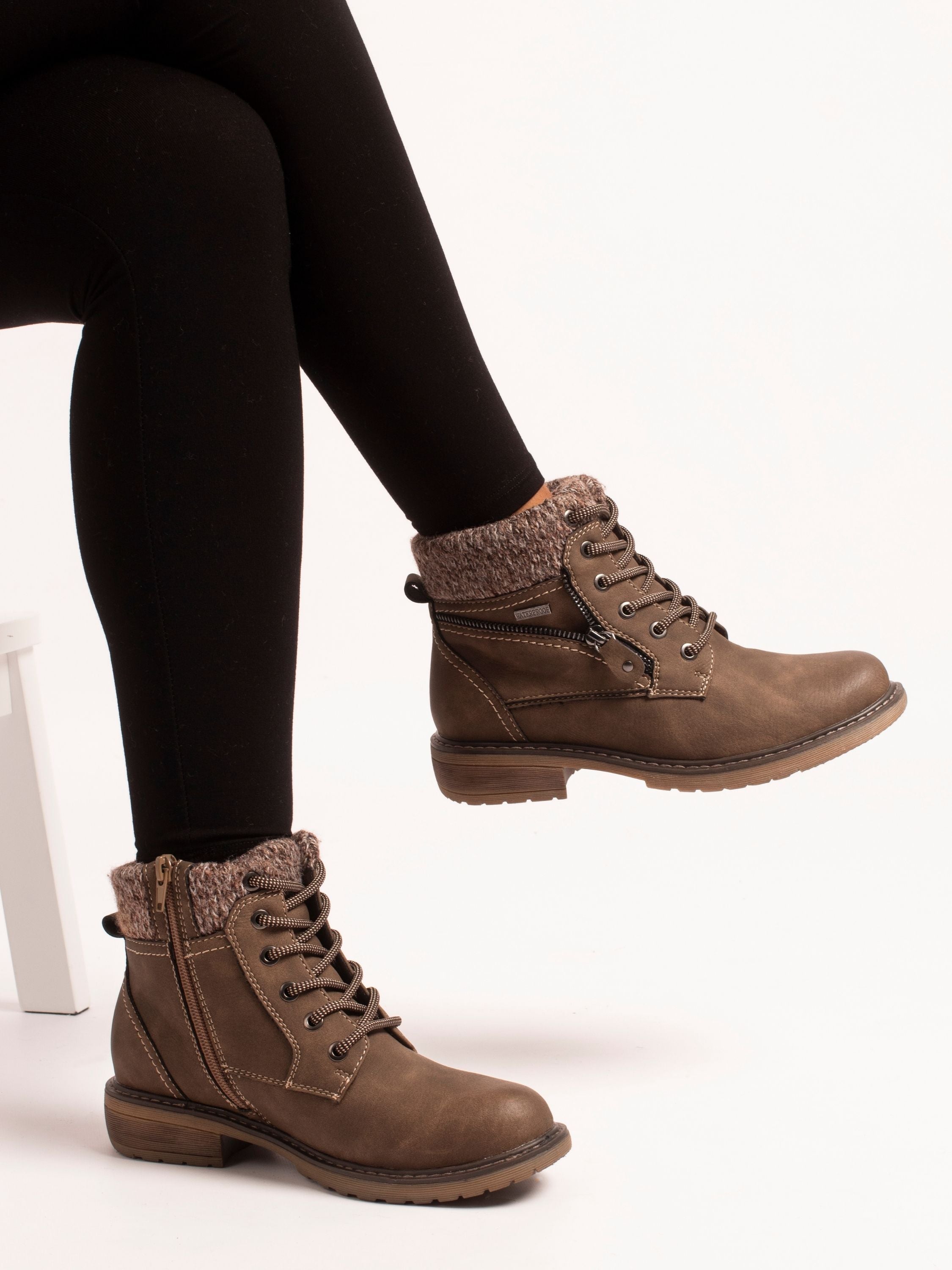 Benson III Brown Waterproof Boot