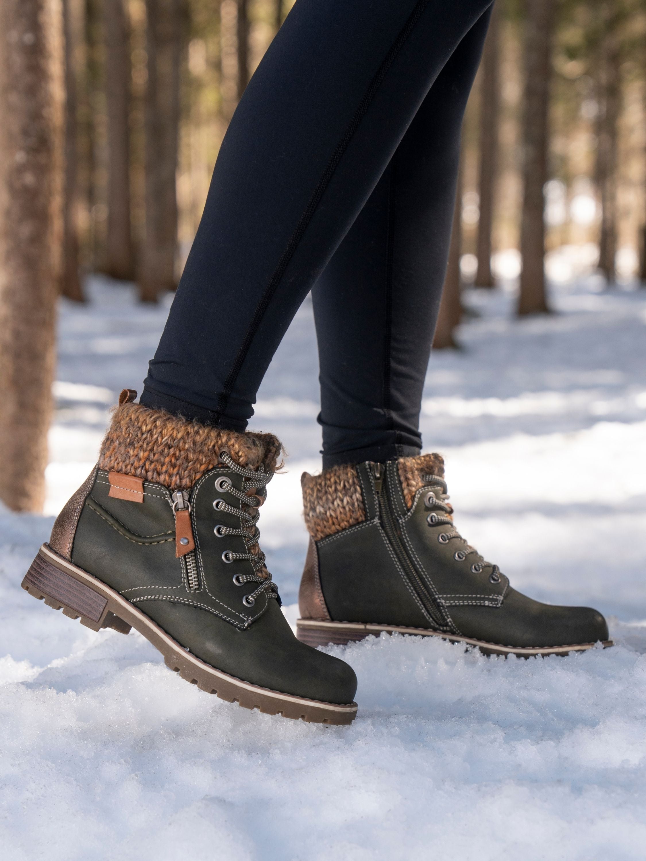 Millie Olive Waterproof Boot