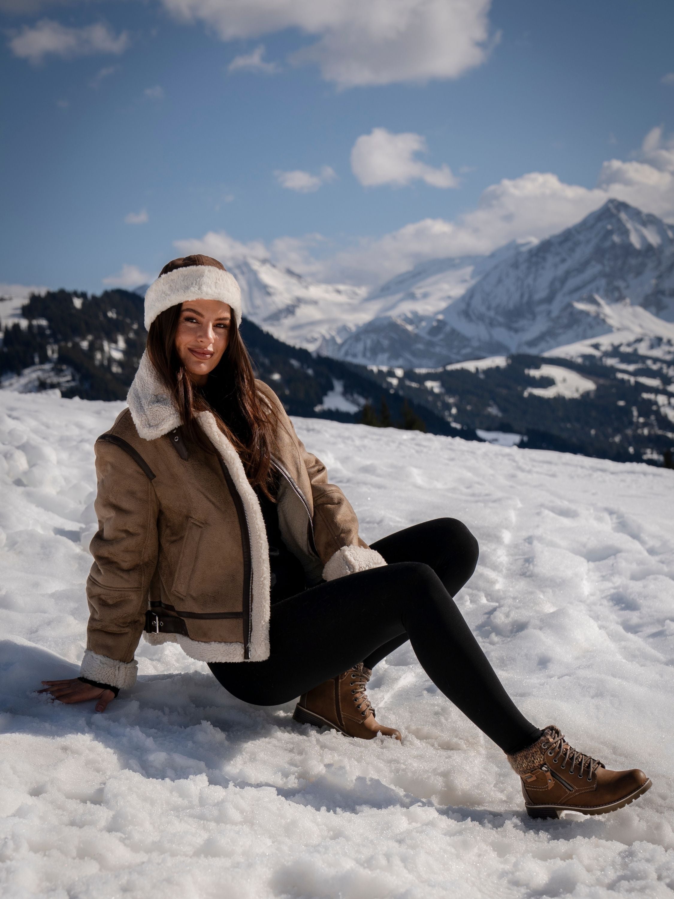 Millie Tan Waterproof Boot