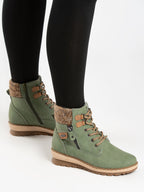 Davina Sage Green Waterproof Boot