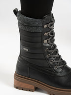 Marla Black Ice Grip Waterproof Mid Boot