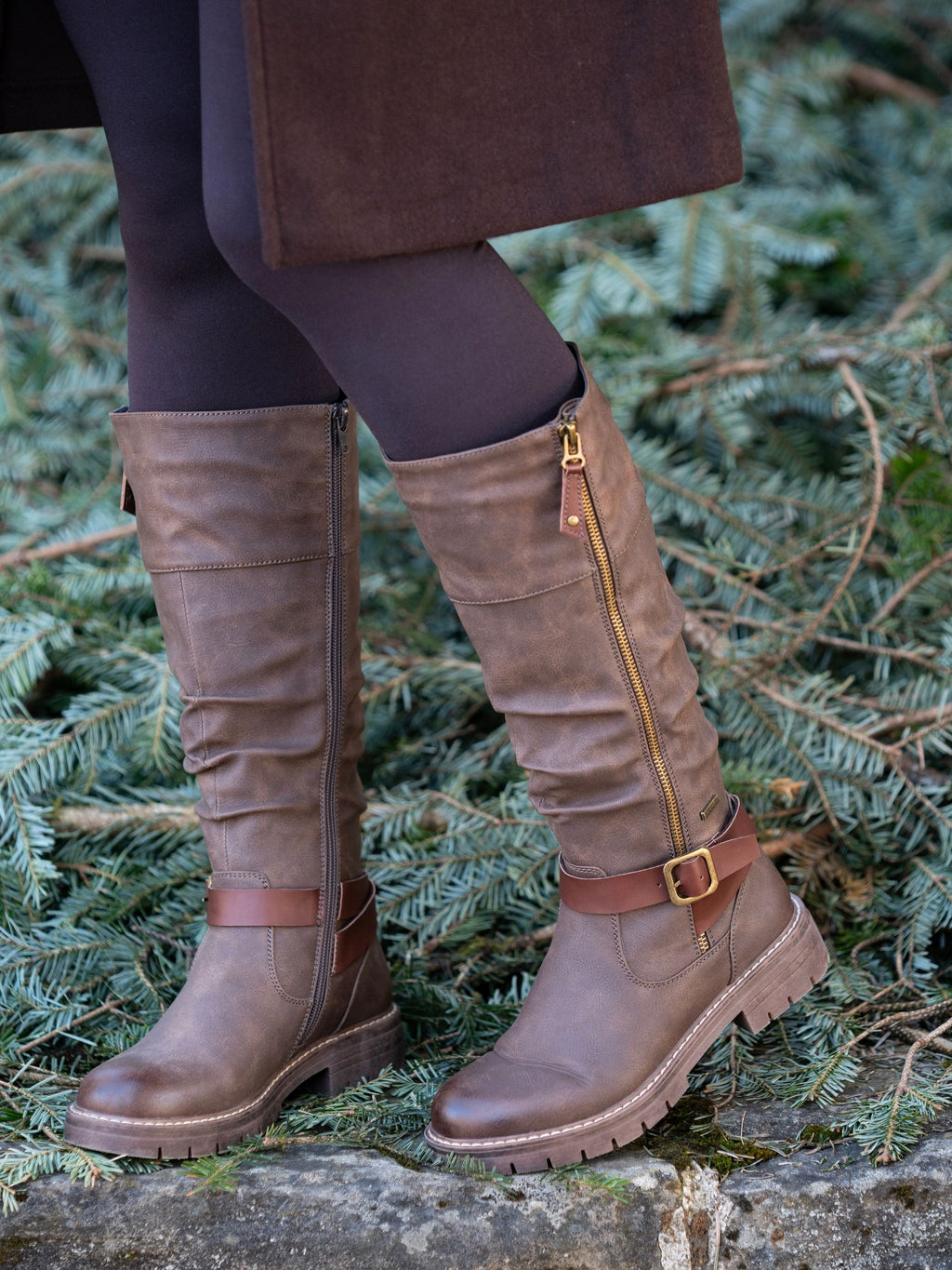 Margo Brown Waterproof Long Boot