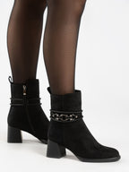 Zula Black Ankle Boot