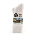 Mens Bamboo Sport 4 Pair Sock Pack Large- 43-47