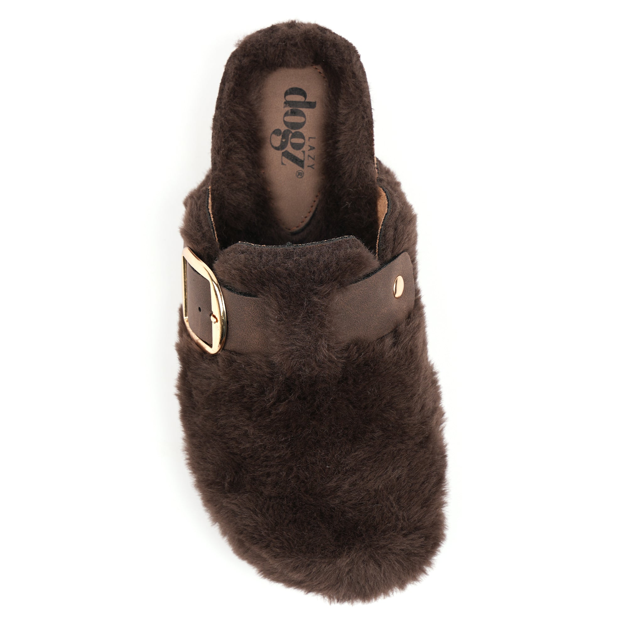Rhianna Brown Mule Slipper
