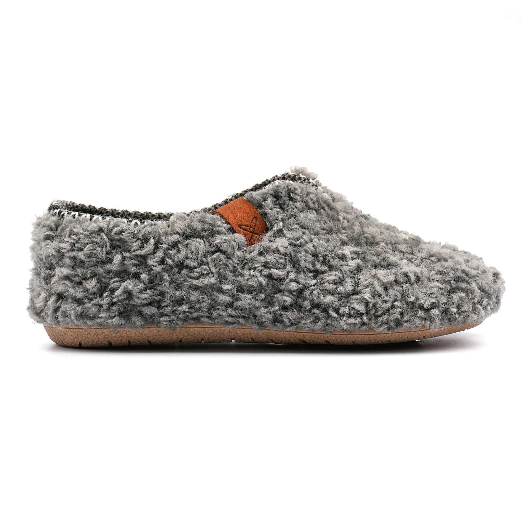 Belle Grey Slippers