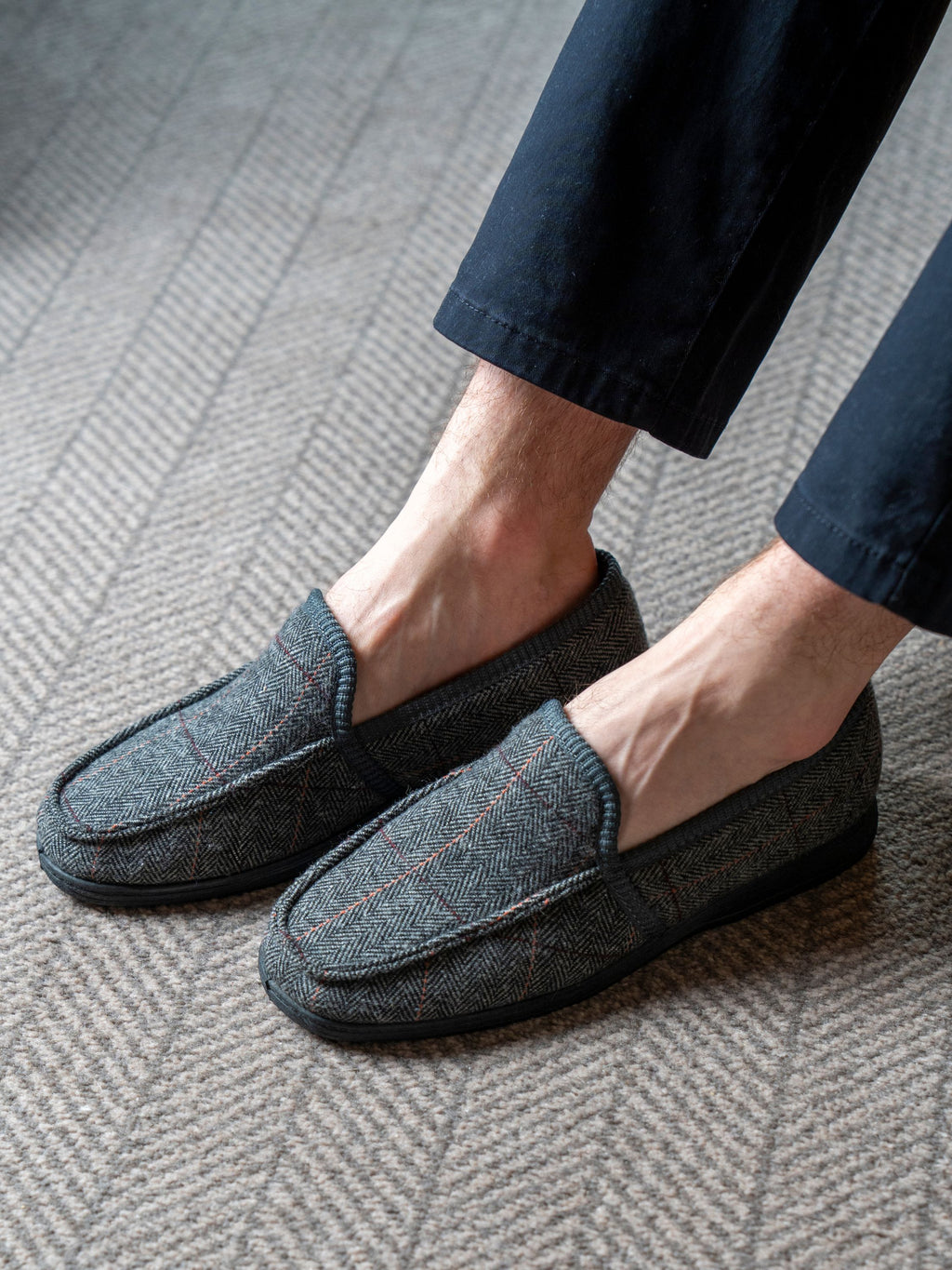 Eisenhower II Grey Slipper