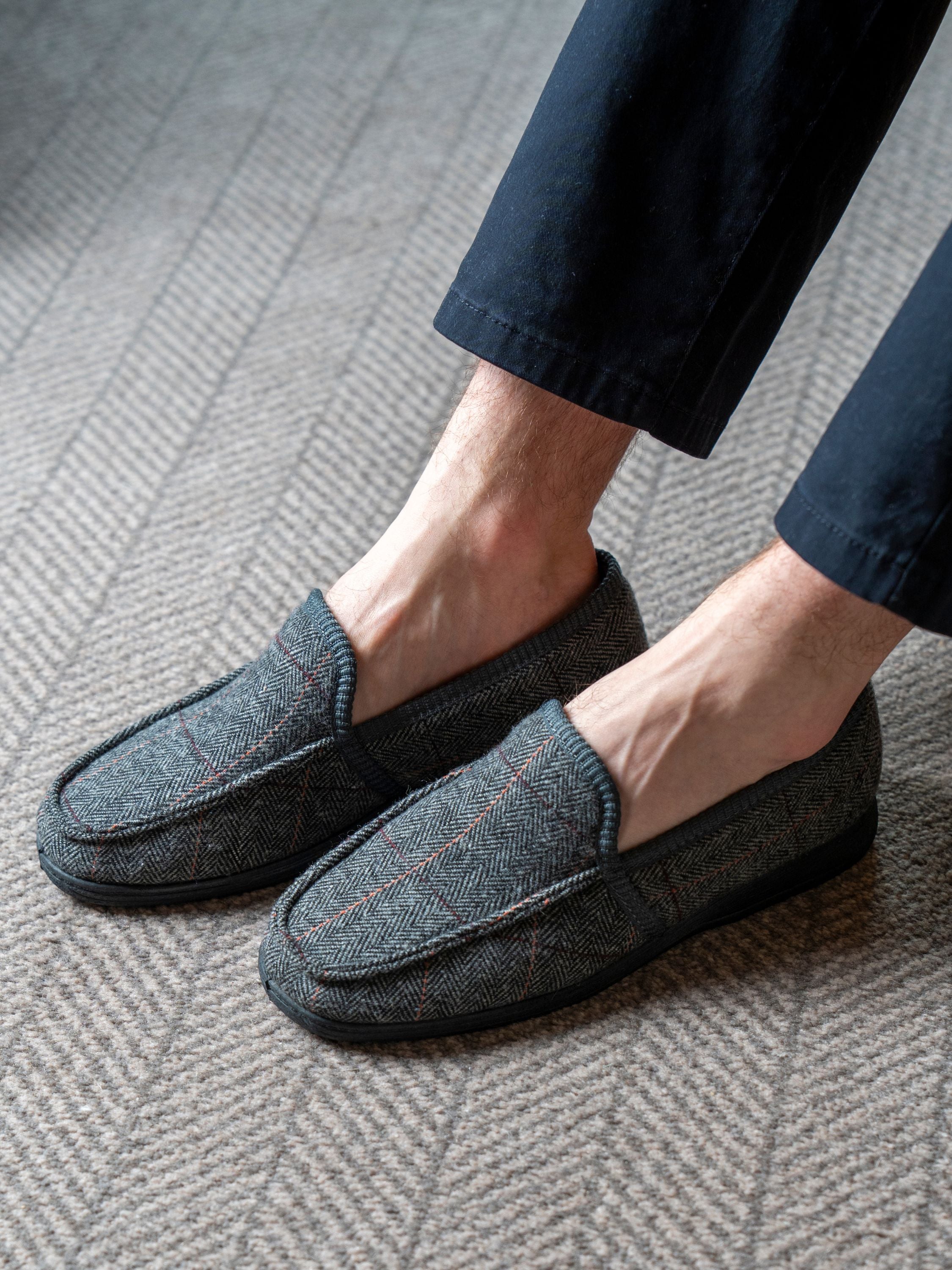 Eisenhower II Grey Slipper