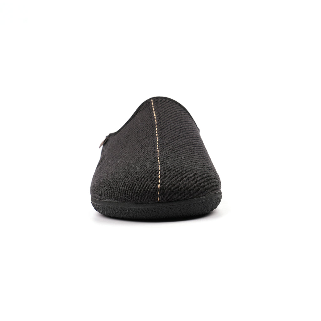 Paul Black Mule Slipper