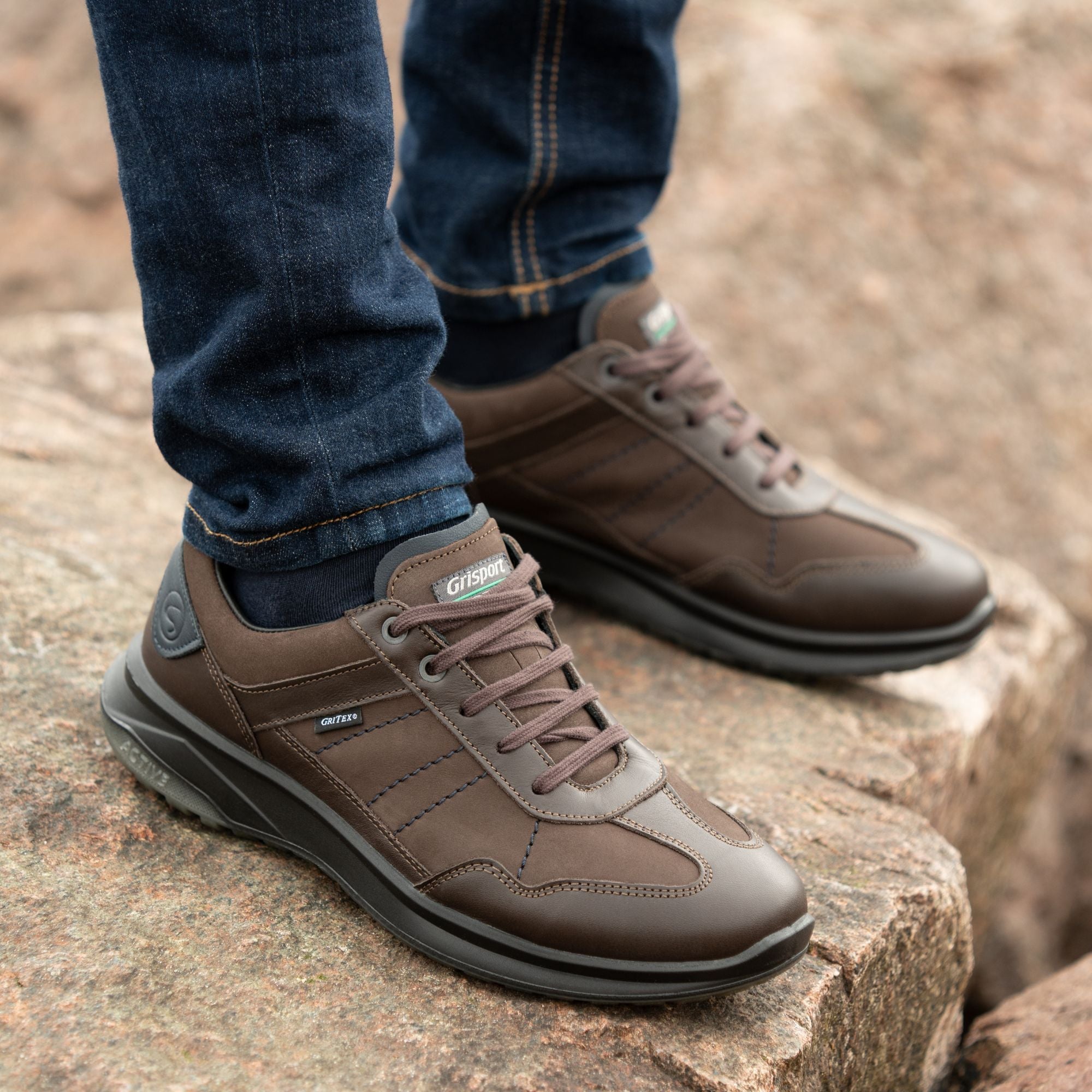Patterdale Brown Active Shoe
